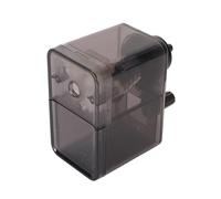 Restokki Sketch Cur crayon Aigleur d'épaisseur réglable Efficace Séfiance Chevau de carable taille-crayon Duosafe pour les artistes (Transparent Black)