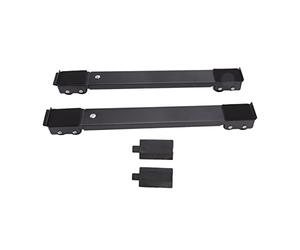 Restokki Support de rouleaux mobiles Sort support Appareils lourds, outil facile à déplacer pour le matériel de nettoyage des ménages, 2 ensembles (Noir)