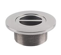 Restokki Swimming Floor 3.5in Main Drain Stainless Steel Suction Port Water Inlet Outlet Swimming Pool Accessory Shower Drain Round