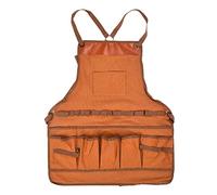 Restokki Tablier en toile tablier de charpentier de travail pour le jardinage Camping Barbecue