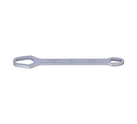 Restokki Universal Self Tightening Universal Wrench 8-22mm High Hardness Double Ended Wrench Applicable for Construction Home Improvement (silver)