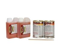 Restom - Kit Poly - pour réservoir en Plastique, Fibre et résine Entre 5L et 15L - Traitement intérieur de réservoir - Pallie la porosité des réservoirs
