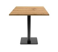 Restootab Table 70x70cm - modèle Milan T chêne Armor