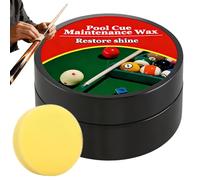 Restorateur de brillance de billard, 50 g de de protection de nettoyage - Nettoyant d'entretien de balle de billard - pour le sport en plein air, bâton de queues de billard pour femmes, débutants