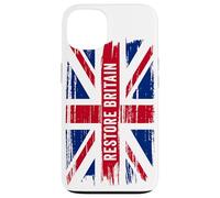 Restore Britain - Flag UK Conservative Graphic Coque pour iPhone 13