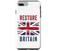 Restore Britain - Flag UK Conservative Graphic Coque pour iPhone 7 Plus/8 Plus