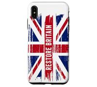 Restore Britain - Flag UK Conservative Graphic Coque pour iPhone XS Max