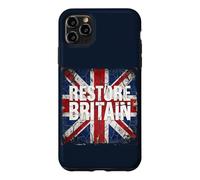 Restore Britain - Flag UK Conservative Graphic Grunge Coque pour iPhone 11 Pro Max