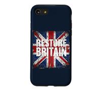 Restore Britain - Flag UK Conservative Graphic Grunge Coque pour iPhone SE (2020) / 7/8