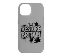 Restore Britain - Graffiti Flag UK Conservative Grunge Coque pour iPhone 14