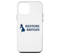 Restore Britain - UK Patriot Conservative Graphic (White) Coque pour iPhone 12 Mini