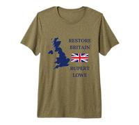 Restore Britain UK Pride British Patrons GB United Kingdom T-Shirt Haut de Gamme