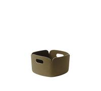 Muuto Panier de rangement Restore 28x28 cm Brown green