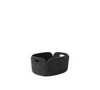 Muuto Panier de rangement Restore – black melange (noir)