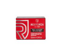 Restoria Cire coiffante réductrice grise pour homme - Cire capillaire qui donne une définition et une tenue supérieures tout en décolorant les cheveux gris, jusqu'à 100% de couverture - Végétalien