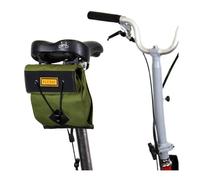 Restrap CITY BIKE SADDLE BAG SMALL - OLIVE Vert militaire - Nos sacoches bikepaching