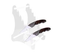 Restrdt PréSentoirs à Couteaux en Acrylique Robustes, Porte-Chevalet pour Couteaux de Poche, Porte-Couteaux de Survie pour la Chasse, 1 PièCe (Huit Couches)