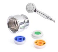 Restricteur de débit de pommeau de douche | Vanne de contrôle de limiteur de débit de 1,27 cm - Réducteur réducteur de douche réducteur de limiteur de régulateur insert adaptateur économiseur d'eau
