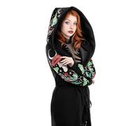 Restyle Clothing Restyle - Autumnal Equinox Longue cardigan - 2XL - Noir