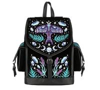 Restyle Enchanted Forest Sac à Dos Pierre Précieuse Velours Goth Witch Broderie