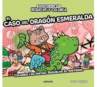 Resuelve y colorea - El caso del dragón esmeralda