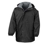 Result blouson de tempête réversible junior/jeunes r160j-y - manteau d'hiver à c