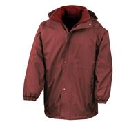 Result blouson de tempête réversible junior/jeunes r160j-y - manteau d'hiver à c