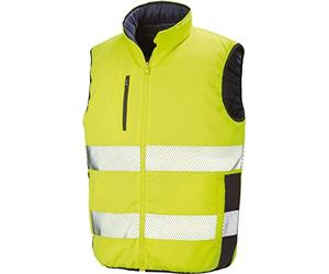 Result Bodywarmer Haute visibilité Reversible