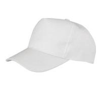 Result Boston 65/35 - Casquette en polycoton - Enfant (Taille unique) (Blanc) - UTRW5158 Blanc G
