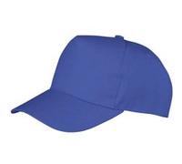 Result Boston 65/35 - Casquette en polycoton - Enfant (Taille unique) (Bleu roi) - UTRW5158 Bleu Roi G