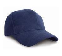 Result - Casquette style pro 100% coton - Adulte unisexe (Taille unique) (Bleu marine) - UTBC965 Bleu Marine, Bleu marine G