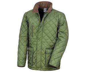 Result Cheltenham - Veste rembourrée hydrofuge et coupe-vent - Homme (2XL) (Olive)