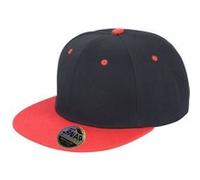 Result Core Bronx - Casquette - Adulte unisexe (Taille unique) (Noir/Rouge) - UTBC3045 Noir/Rouge G