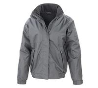 Result Core Channel Jacket - Manteau Imperméable Manches Longues - Homme - Gris (Grey) - Large