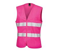 Result Core Gilet à haute visibilité sans manches pour femme - Rose - 42