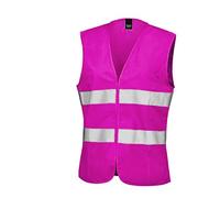 Result Core Gilet à haute visibilité sans manches pour femme - Rose - 46