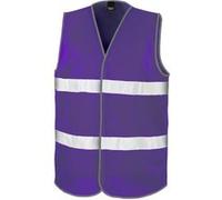 Result Core - Gilet de sécurité haute visibilité - Adulte unisexe (2XL) (Violet) - UTRW3242