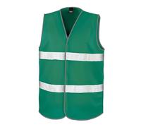 Result Core - Gilet de sécurité haute visibilité - Adulte unisexe (L/XL) (Vert foncé)