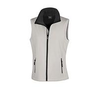 Result Core Gilet Imprimable Outdoot, Blanc (Blanc/Noir), 46 Femme