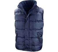 Result Core - Gilet matelassé "Nova" pour homme/femme unie PC6449 (XL) (Bleu marine)