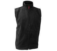 Result Core - Gilet Polaire Anti-Boulochage - Homme (L) (Noir)