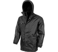 Result Core Herren Printable 3-in-1 Transit Jacke PC2639 (2XL) (Schwarz)
