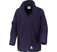 Result Core Kinder Mikro Fleece Jacke BC851 (M) (Marineblau)
