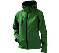 Result Core Lite - Veste softshell à capuche - Femme (M) (Vert vif/Noir) - UTBC3252 Vert Vif/Noir