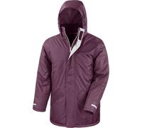 Result Core - Parka unie hommes/femmes - Hiver RW10148 (XL) (Burgundy)