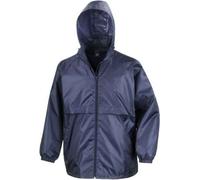 Result Core - Veste "Core", imperméable légère pour homme/femme unie RW9277 (XL) (Bleu marine)