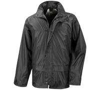 Result Core Veste de pluie unisexe r227x - imperméable à vent manteau à capuche