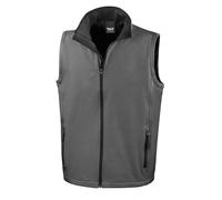 Result Core - Veste sans Manches - Homme (2 XL) (Gris/Noir)