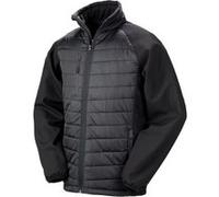 Result - Doudoune Softshell COMPASS - Homme (2XL) (Noir) - UTPC3326 Noir
