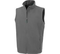 Result Genuine Recycled - Gilet imprimé pour hommes BC4846 (L) (Protection du travail Gris)